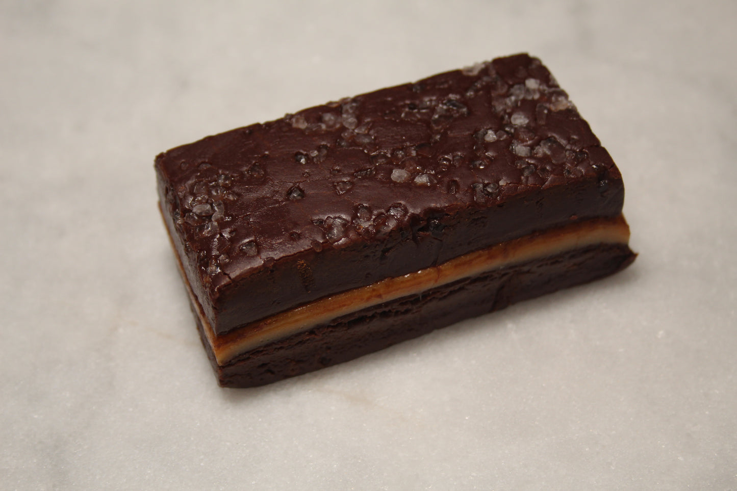 Choc Caramel Sea Salt Fudge