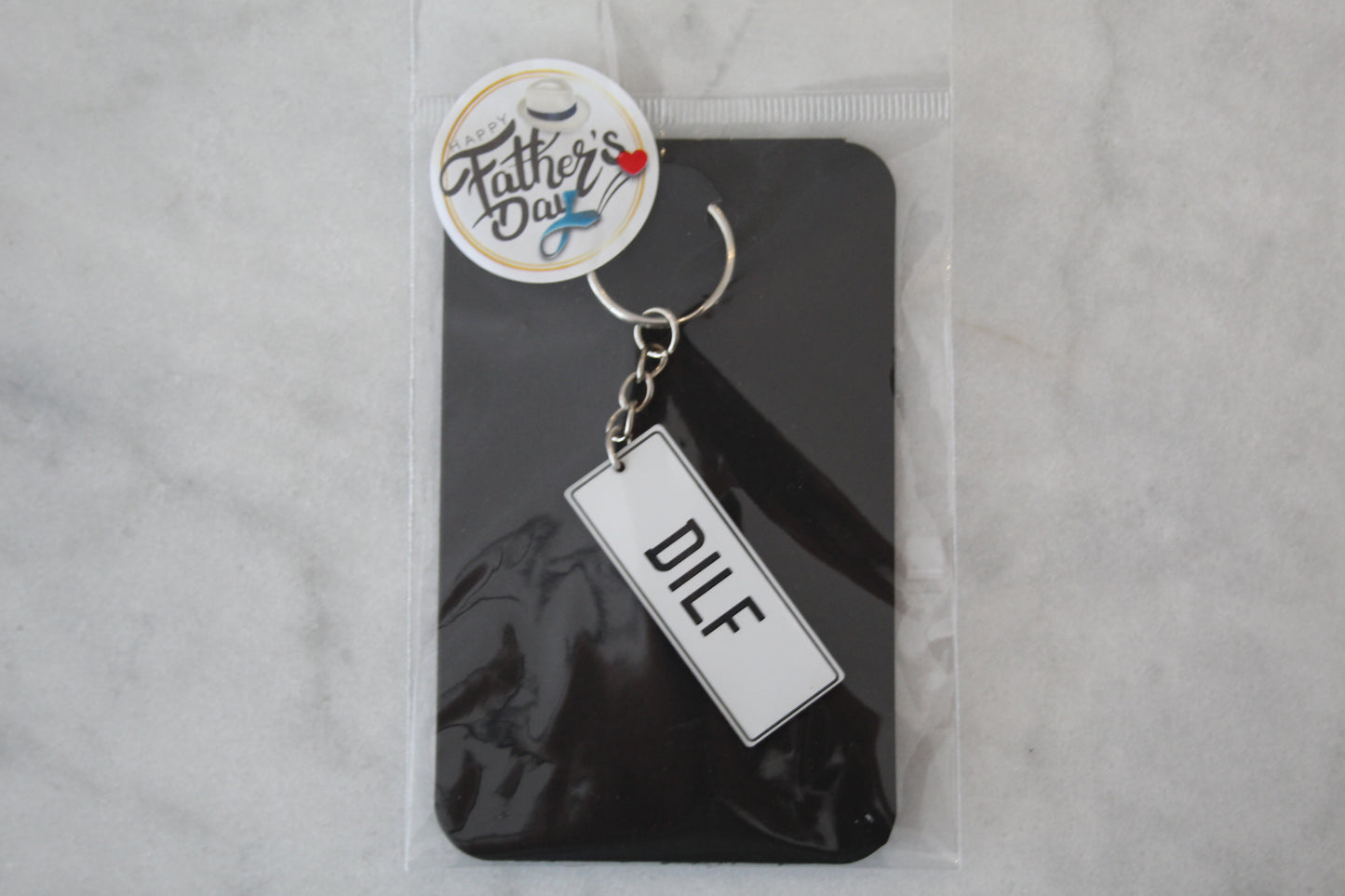 DILF Number Plate Keyring