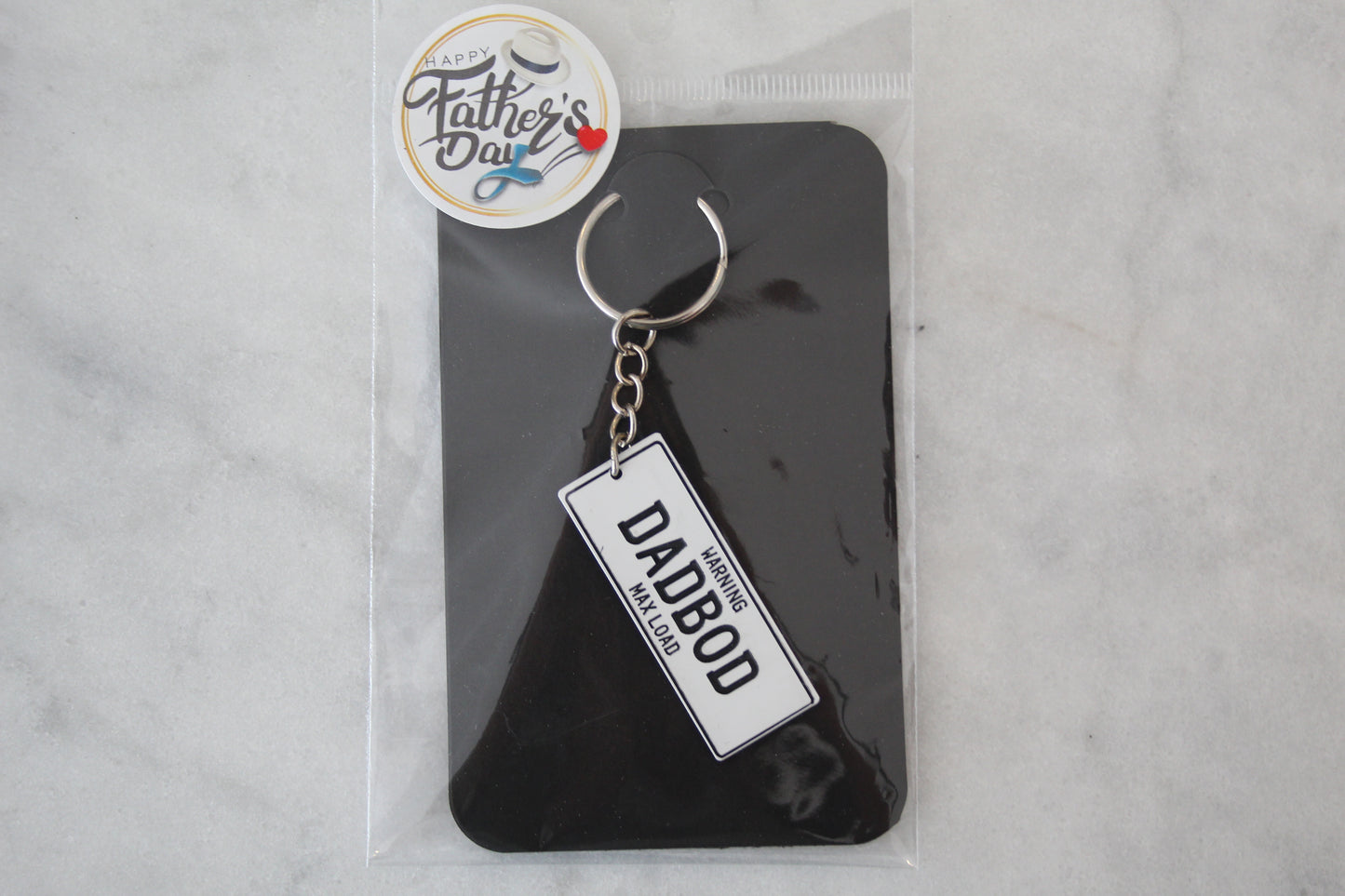 Dadbod Number Plate Keyring