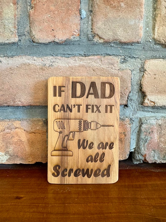 Dad Can't Fix It Panel