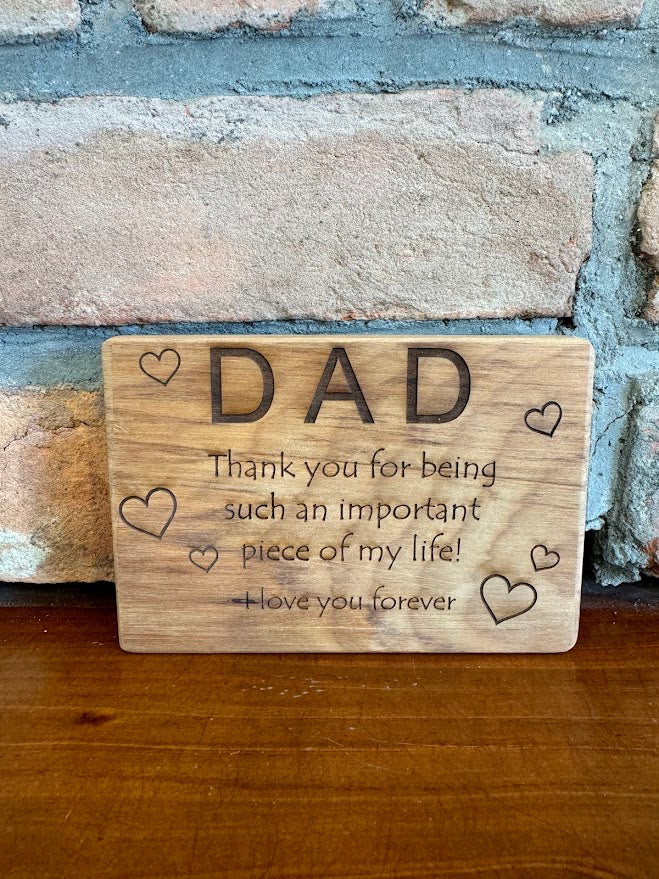 Thank You Dad Panel