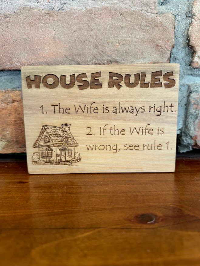 Wife House Rules Panel