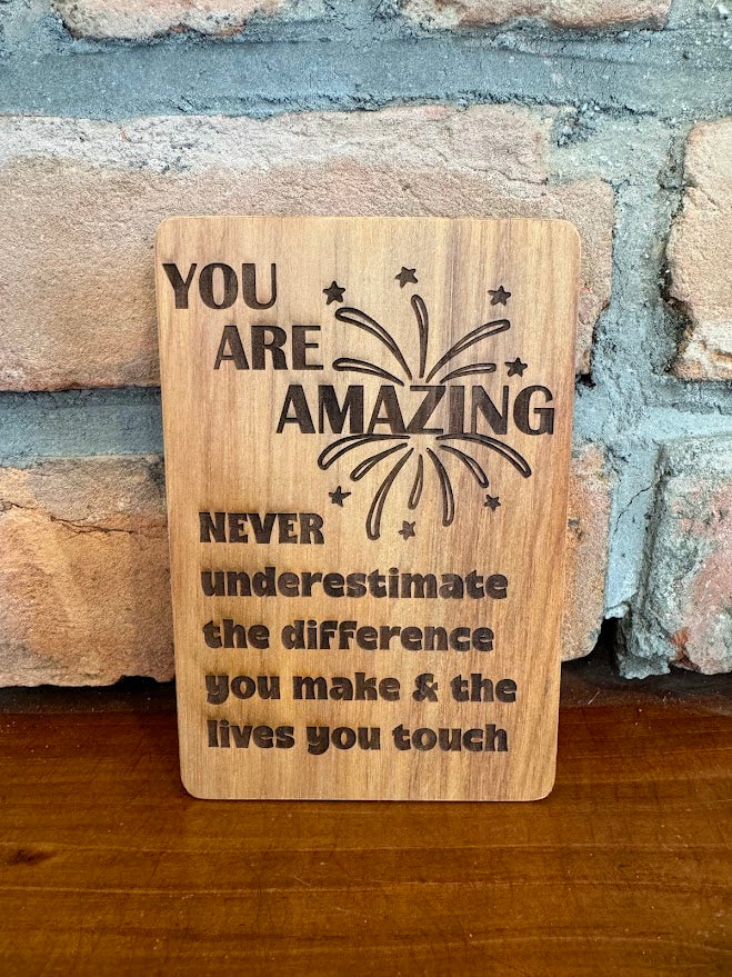 You Are Amazing Panel