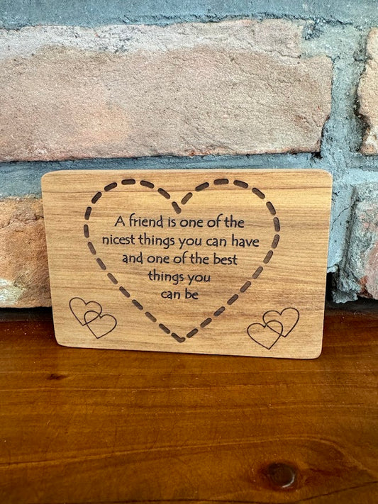Friend Heart Panel