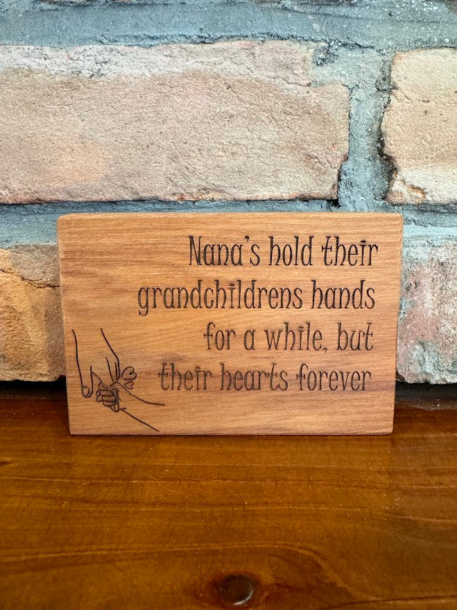 Nana Holding Hands Panel