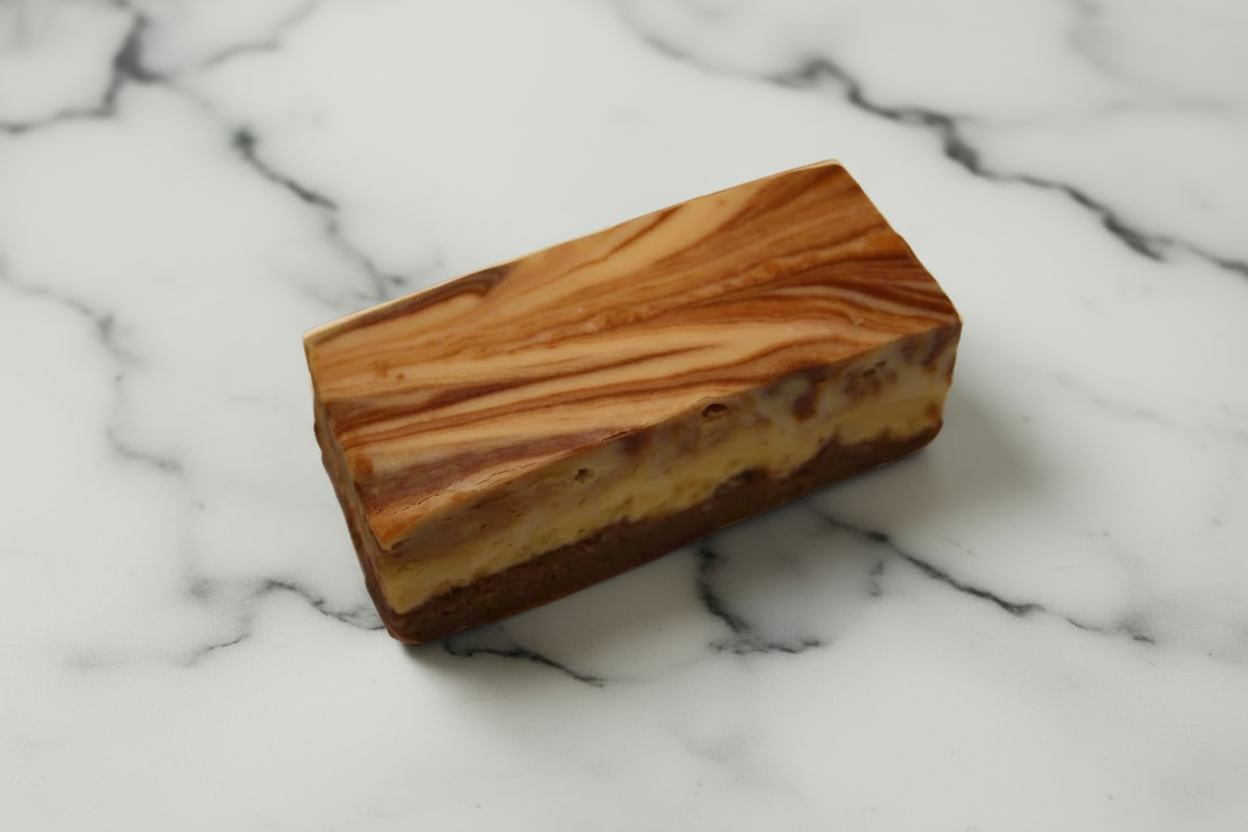 Chocolate Caramel Surprise Fudge