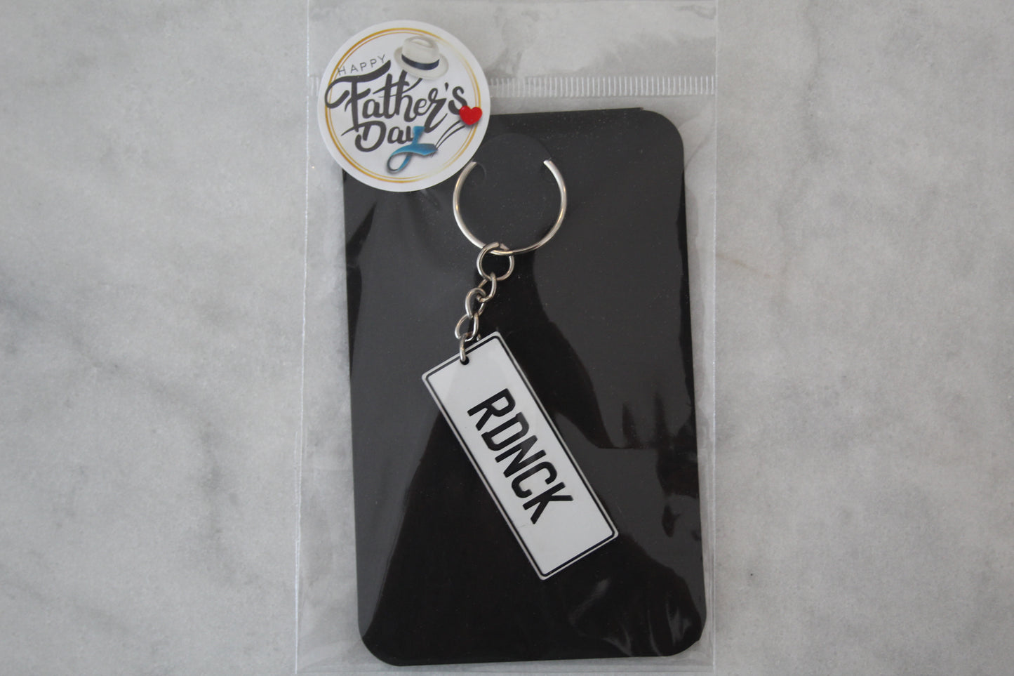 RDNCK Number Plate Keyring